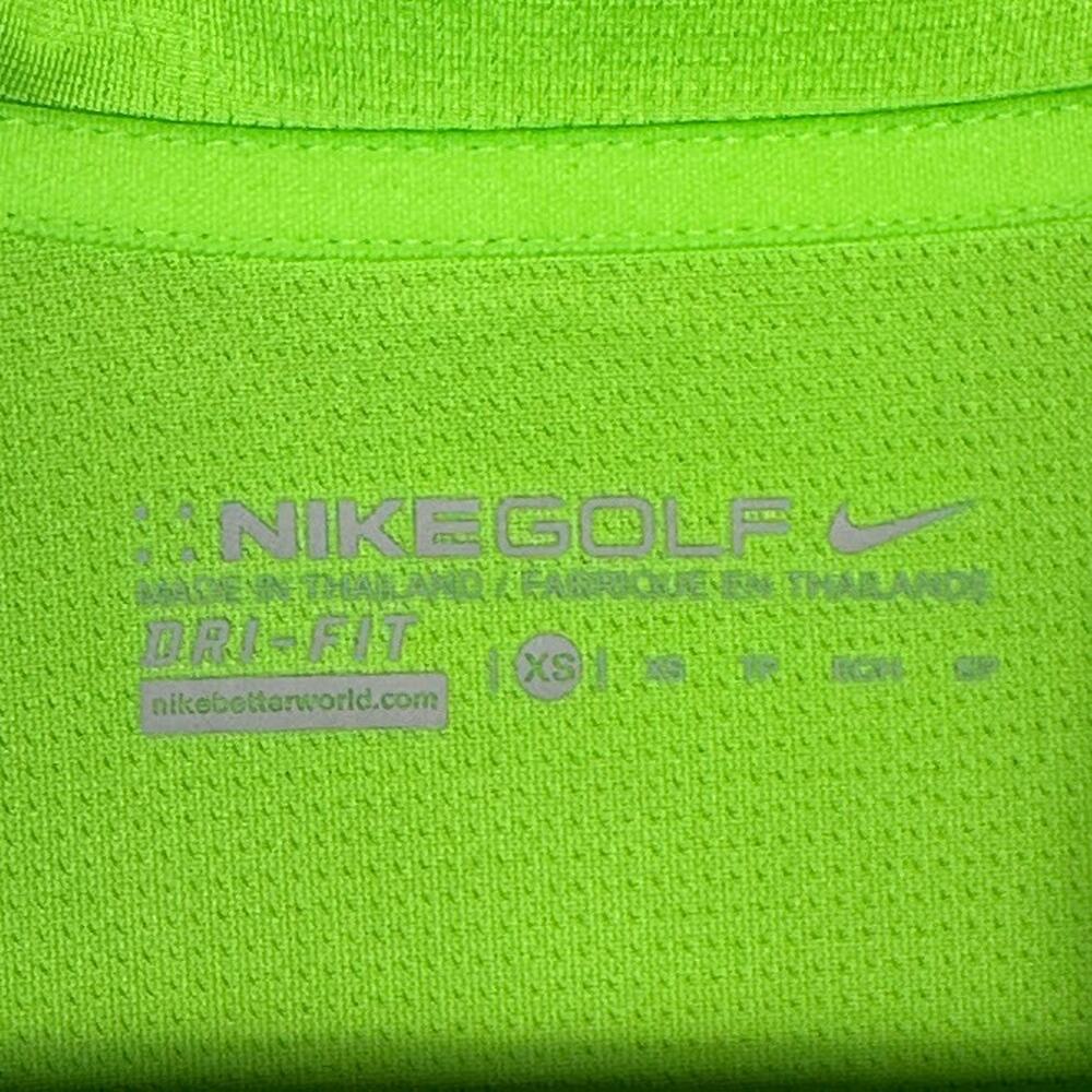 Nike Golf Polo Shirt Womens Extra Small Green Dri Fit Stay Cool Short Sleeve - Picture 4 of 12